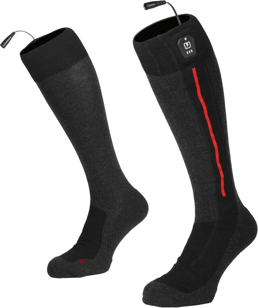 MACNA Heizsocken Lava 2.0 Heated Socks schwarz, 45-48 von Macna