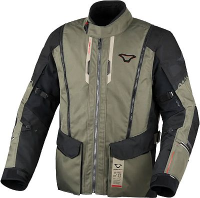 Macna Air Hybrid 2.0, Textiljacke wasserdicht - Schwarz - L von Macna