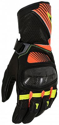 Macna Airpack, Handschuhe - Schwarz/Neon-Rot/Neon-Gelb - 3XL von Macna