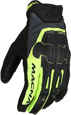 Macna Assault 2.0, Handschuhe - Schwarz/Neon-Gelb - M von Macna