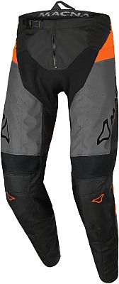 Macna Backyard 1, Textilhose - Schwarz/Grau/Orange - XL von Macna