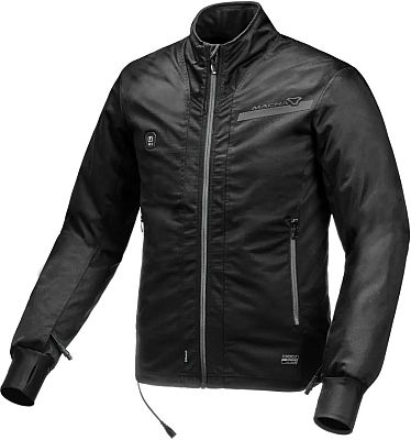 Macna Centre, Funktionsjacke beheizbar Unisex - Schwarz - M von Macna