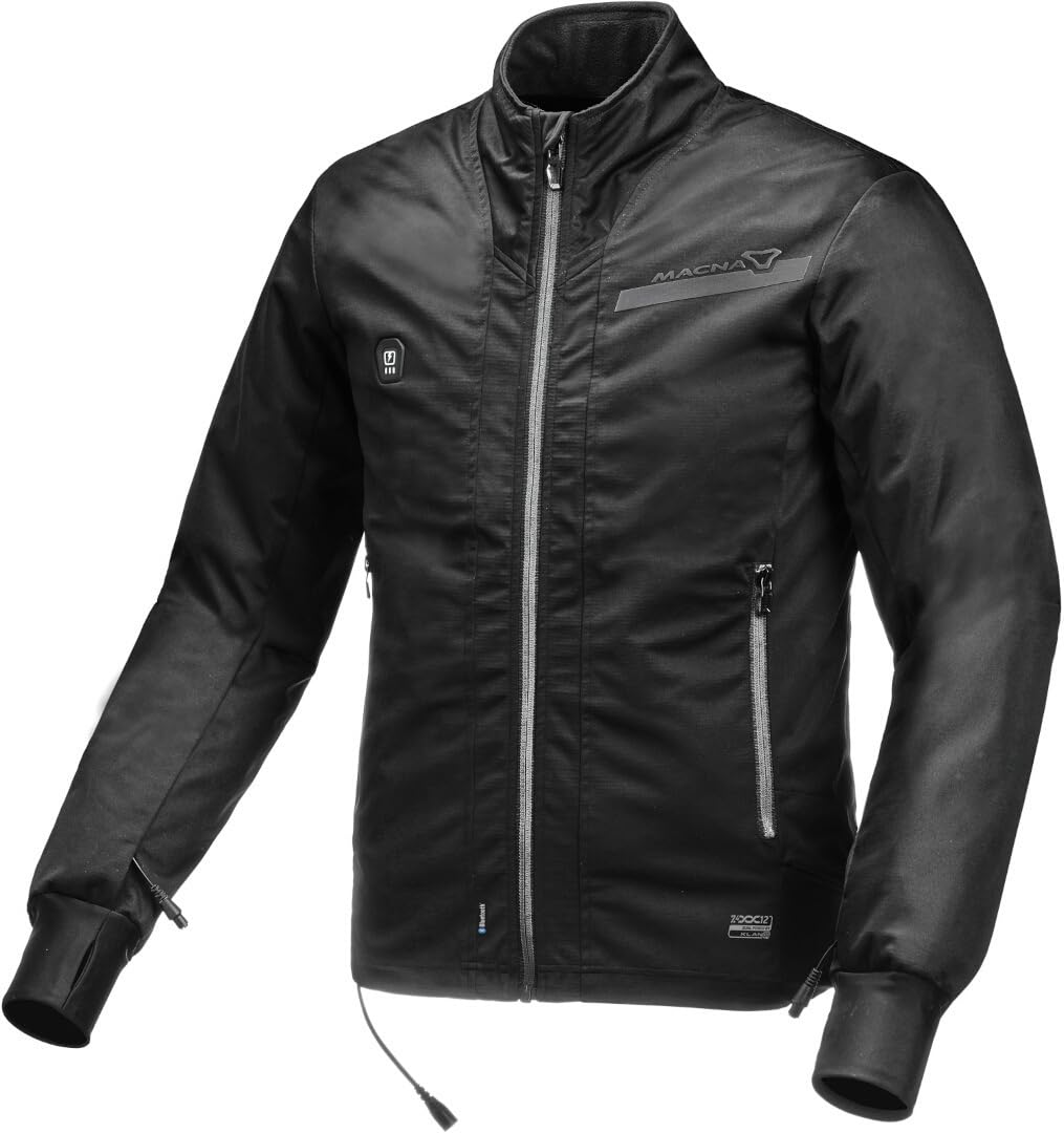 Macna Centre beheizbare Textiljacke (Black,4XL) von Macna