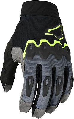 Macna Chameleon 1, Handschuhe - Schwarz/Grau/Neon-Gelb - S von Macna