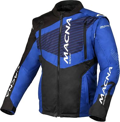 Macna Crest, Textiljacke - Schwarz/Blau - L von Macna