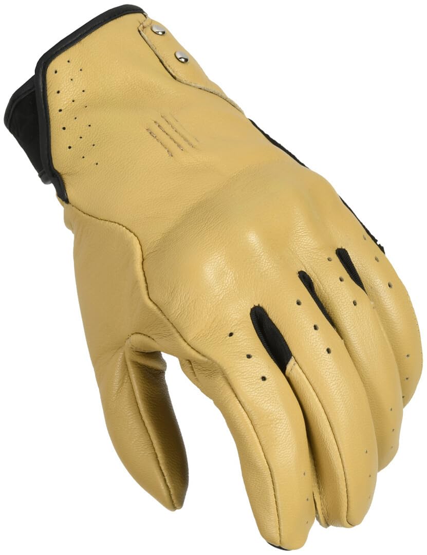 Macna Damen Rogue Motorradhandschuhe L Hellbraun von Macna