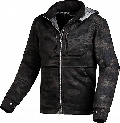 Macna District, Textiljacke - Dunkelgrau/Schwarz - XXL von Macna