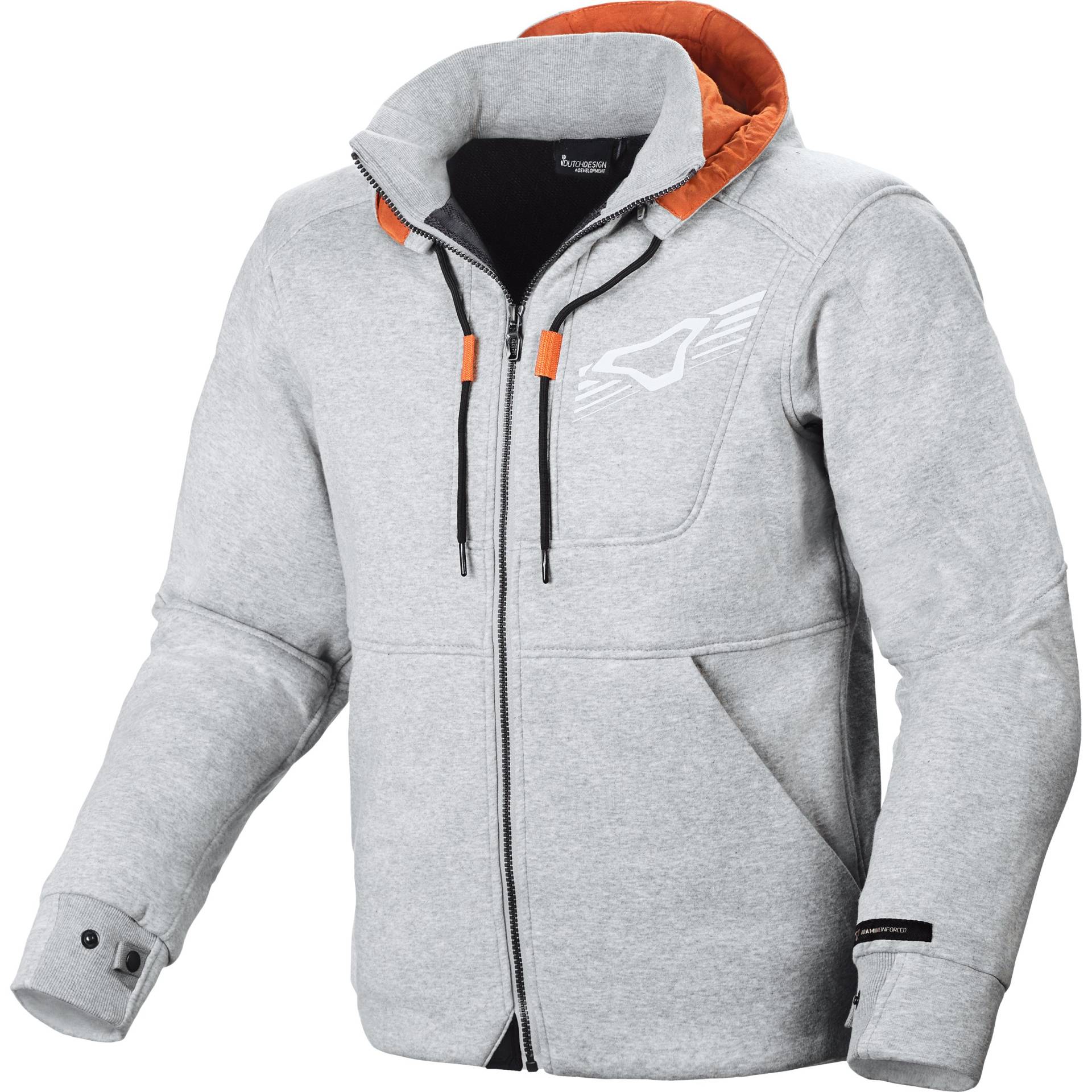 Macna District Hoodie grau L Herren von Macna