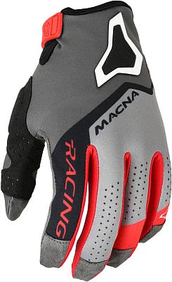 Macna Heat 1, Handschuhe - Schwarz/Grau/Rot - XXL von Macna