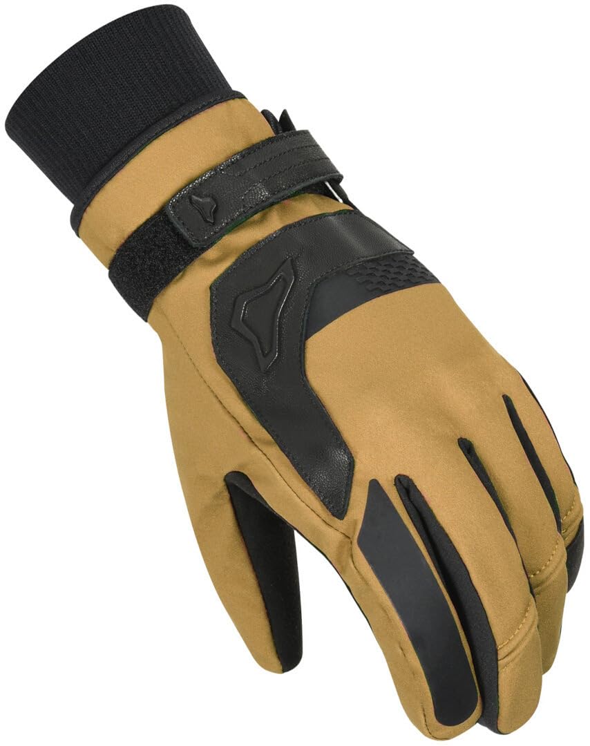 Macna Horizone XXXL Motorradhandschuhe Hellbraun von Macna