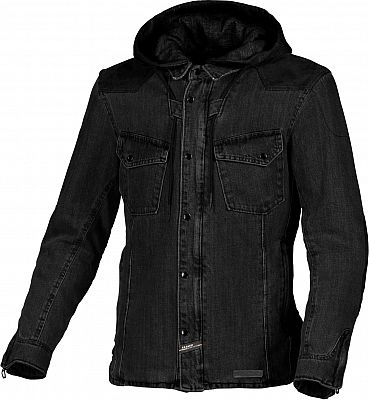 Macna Inland Denim, Textiljacke/Hemd - Schwarz - S von Macna