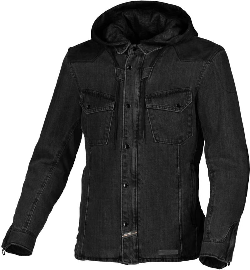 Macna Inland Motorrad Textiljacke, schwarz, XXL von Macna