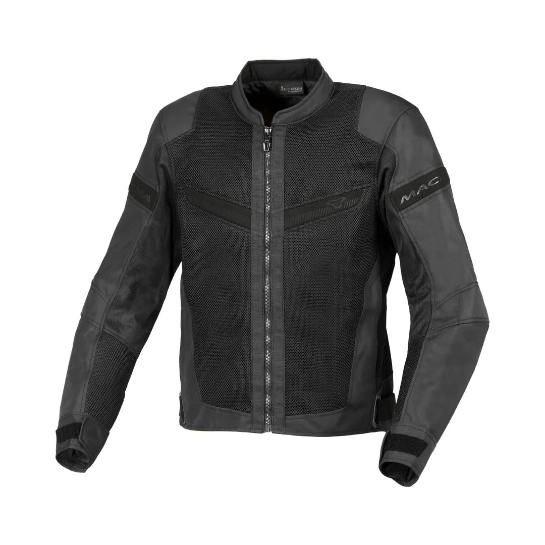 Macna Motorradjacke Veltura Schwarz 4XL von Macna