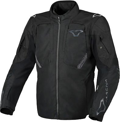 Macna Notch, Textiljacke wasserdicht - Schwarz - 3XL von Macna