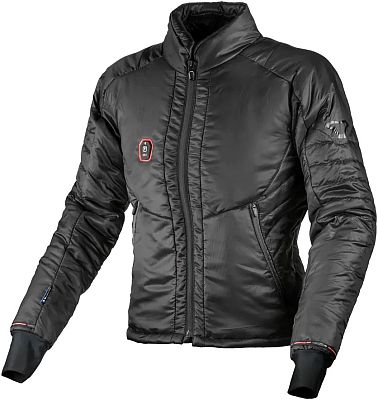 Macna Nuclea Thermax, Textiljacke beheizbar Damen - Schwarz/Rot - M von Macna