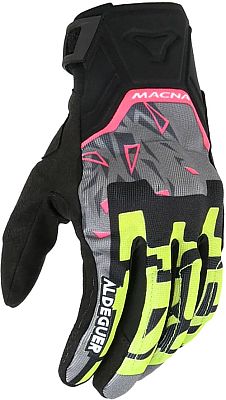 Macna Recon 2.0, Handschuhe - Schwarz/Neon-Gelb/Grau/Pink - 3XL von Macna