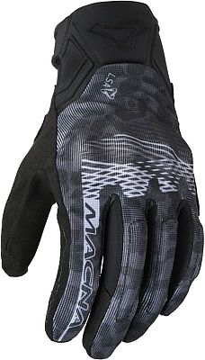 Macna Recon 2.0 Leopard, Handschuhe Damen - Schwarz/Dunkelgrau - XL von Macna