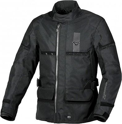 Macna Signal, Textiljacke wasserdicht - Schwarz - 5XL von Macna