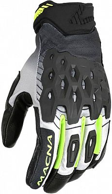 Macna Tanami, Handschuhe - Schwarz/Neon-Gelb/Weiß - XL von Macna