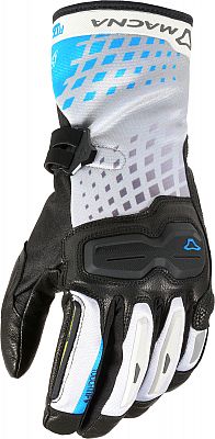 Macna Terra, Handschuhe Damen - Schwarz/Weiß/Blau - XXL von Macna