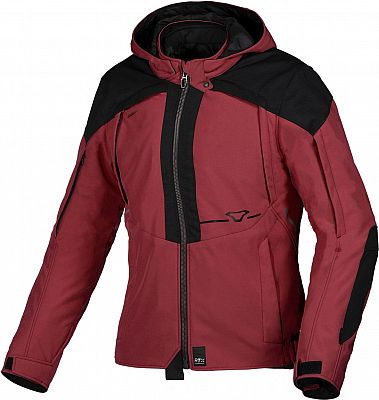 Macna Territor, Textiljacke wasserdicht Damen - Dunkelrot/Schwarz - M von Macna