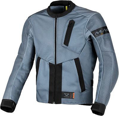 Macna Torido, Textiljacke - Grau/Schwarz - XL von Macna