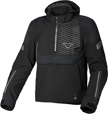 Macna Traffiq, Windbreaker wasserdicht - Schwarz - 3XL von Macna