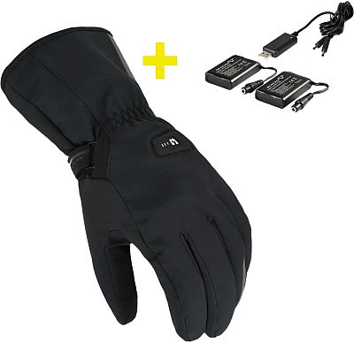 Macna Unite RTX 2.0 Kit, Handschuhe wasserdicht beheizbar Damen - Schwarz - M von Macna