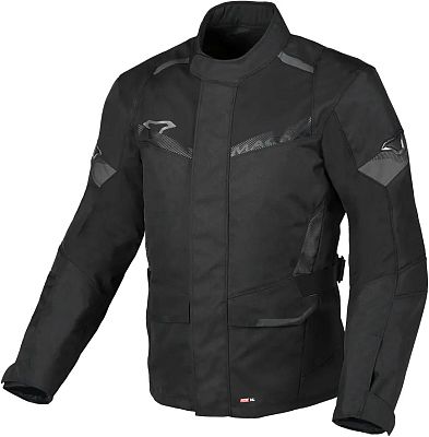 Macna Vaulture, Textiljacke wasserdicht - Schwarz - XL von Macna