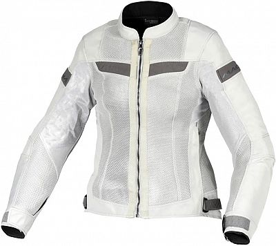 Macna Velotura, Textiljacke Damen - Hellgrau - XS von Macna