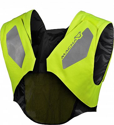 Macna Vision Tech, Warnweste - Neon-Gelb - XL/3XL von Macna