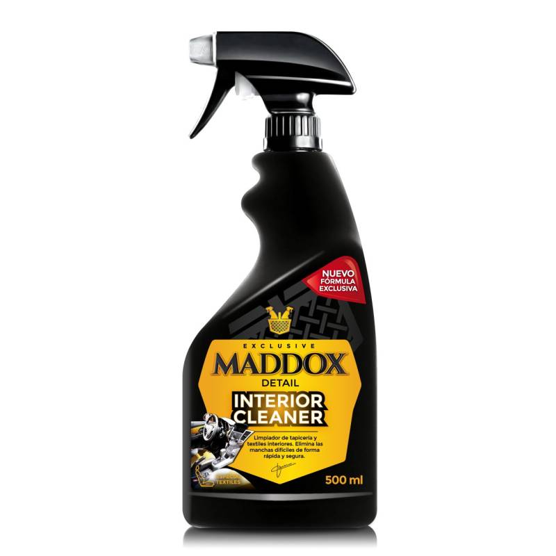 Maddox Detail - Interior Cleaner 500 ml | Polsterreiniger Auto | Reinigt Autopolster aus Textil, Fußmatten, Decken und Alcantara | Autoinnenreinigung | Sitzreiniger Auto Stoff | Auto Zubehör Innenraum von Maddox Detail