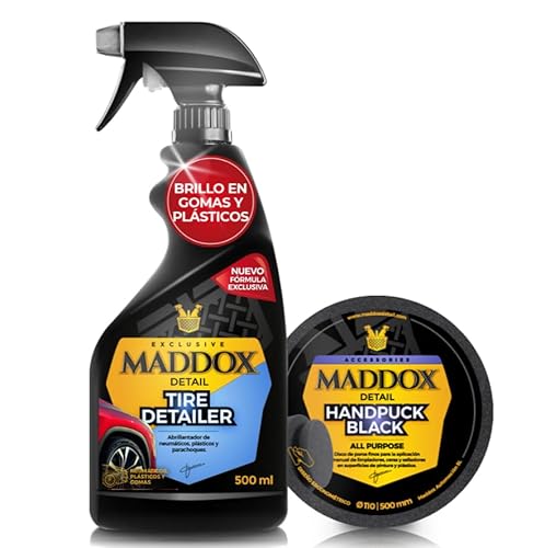 Maddox Detail Tire Detailer - Packs (Tire Detailer + Handpuck Black) von Maddox Detail