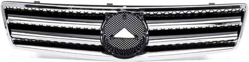 Auto-Frontgrill-Kühler für Mercedes Benz SL-Class W129 R129 SL280 300 320 500 600 1990-2002,Auto-Außenzubehör, personalisiertes Zubehör,normal-A-Black von Madehitr