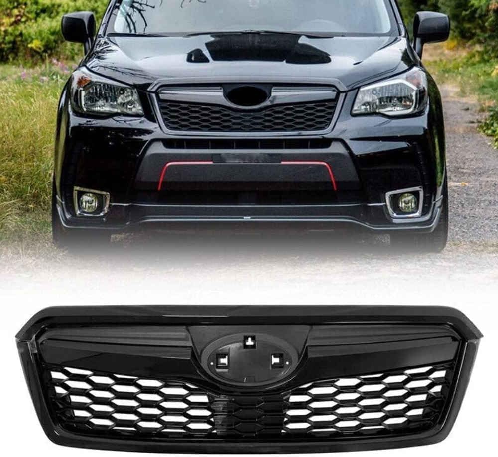 Auto-Frontgrill-Kühler für Subaru Forester 2013 2014 2015 2016 2018,Auto-Außenzubehör, personalisiertes Zubehör von Madehitr
