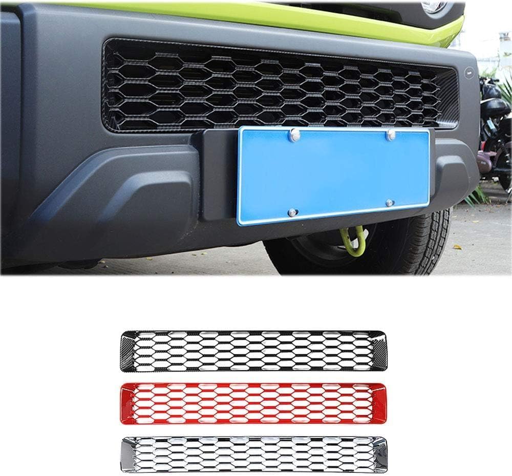 Auto-Frontgrill-Kühler für Suzuki Jimny 2019 2020,Auto-Außenzubehör, personalisiertes Zubehör-Carbon fiber,normal-B-Chrome von Madehitr