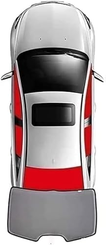 Auto Seitenfenster Sonnenschutz Für BMW 6 Series GT 2019-2024, Privacy Uv-Schutzabdeckung Netz Anti-Mücken-Atmungsaktives Sonnenblende,E-Rear Windshield von MadongJ