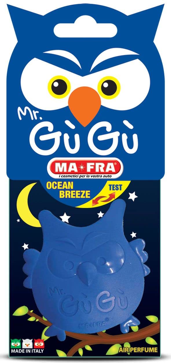 Ma-Fra, Mr. GùGù Ocean Breeze Lufterfrischer für Auto, Haus und Büro, Duft Eukalyptus von Mafra