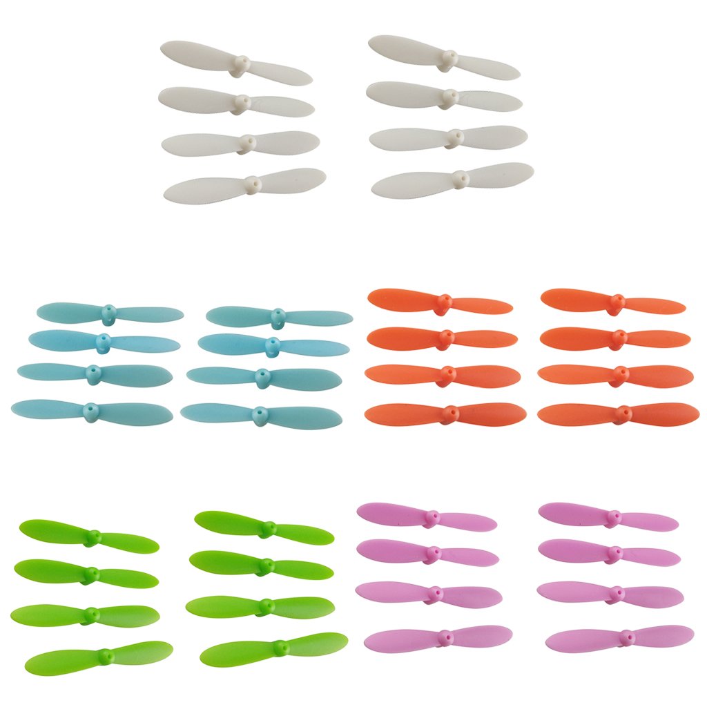 MagiDeal 40er-Set Bunte Propeller Props für Cheerson Cx 10 Mini Drohne von MagiDeal