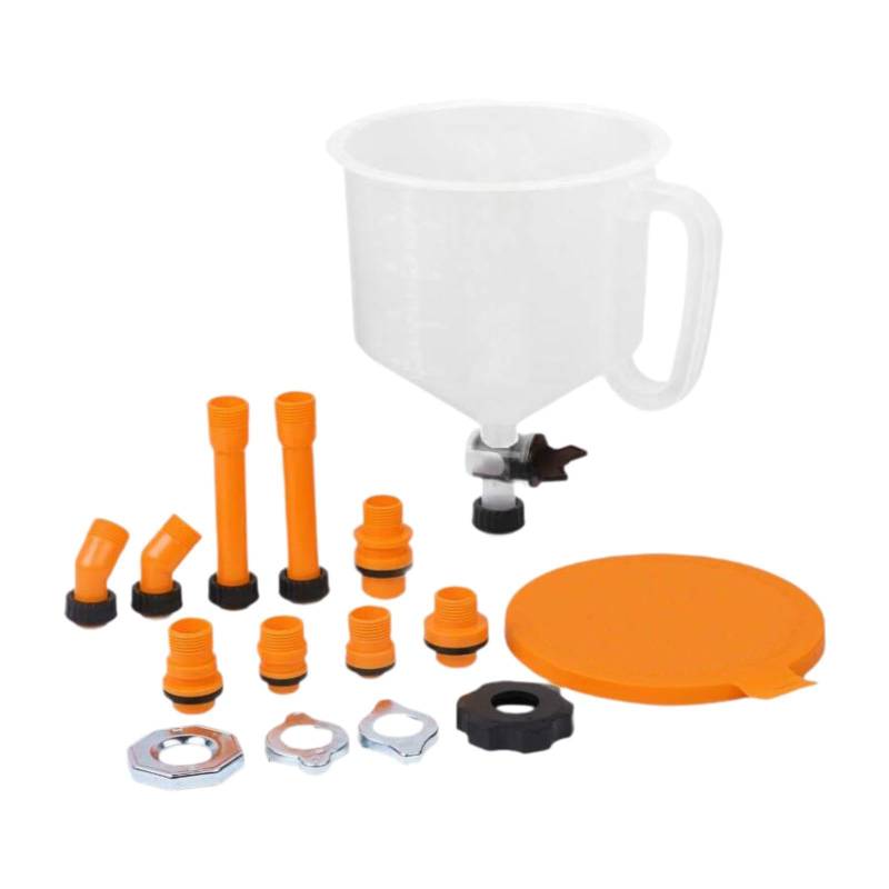 MagiDeal 16-teilig, Universal-Einfülltrichter-Set, Zubehör, spritzfreies Spülset, spritzfreies Trichter-Set von MagiDeal