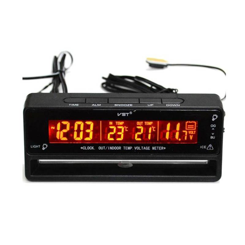 MagiDeal Auto Digitaluhr Temperatur Voltmeter Batterie Monitor von MagiDeal