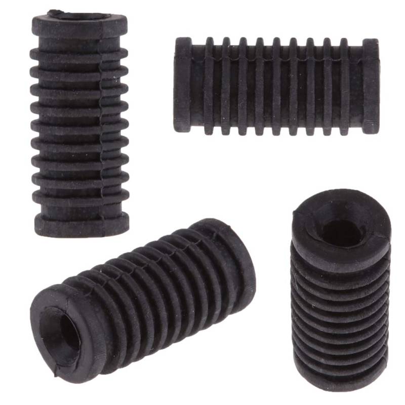 MagiDeal Schalthebel Pedal Gummi für CBR900 1000 CBR400 VFR400 NC30, Schwarz, 4PC von MagiDeal