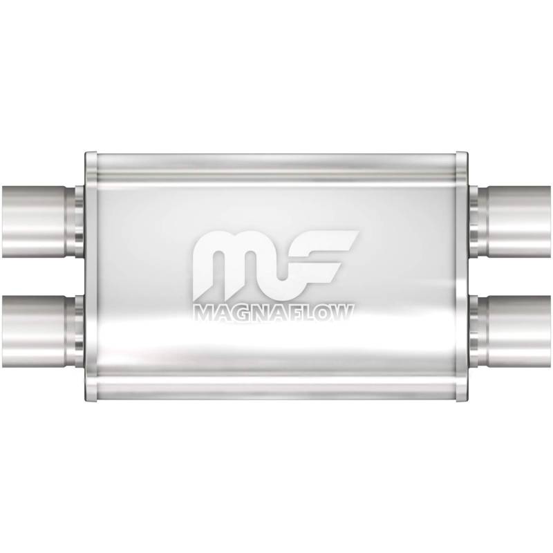 MagnaFlow X-PIPE Performance Schalldämpfer 11386 | 6,3 cm Einlass/Auslass von MagnaFlow Exhaust Products