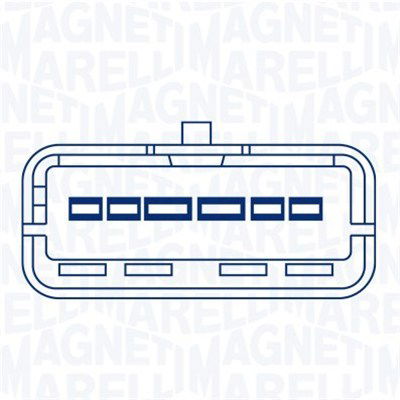 Elektromotor, Fensterheber hinten rechts Magneti Marelli 350103176800 von Magneti Marelli