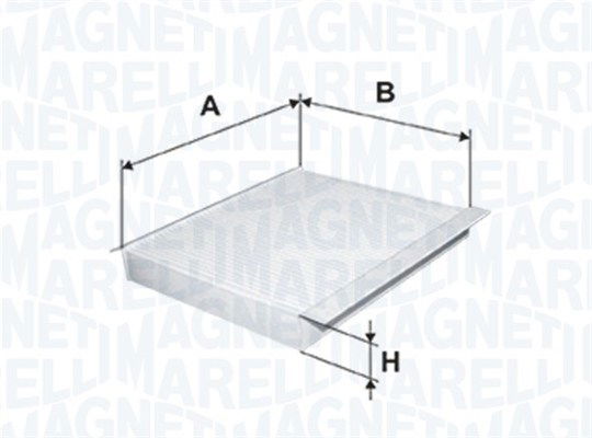 Filter, Innenraumluft Magneti Marelli 350203063490 von Magneti Marelli