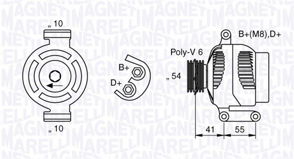 Generator Magneti Marelli 063377028010 von Magneti Marelli