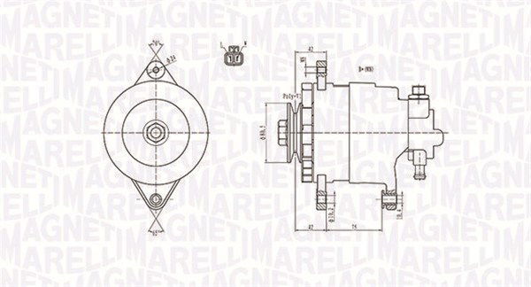 Generator Magneti Marelli 063731172010 von Magneti Marelli