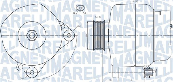 Generator Magneti Marelli 063731445010 von Magneti Marelli