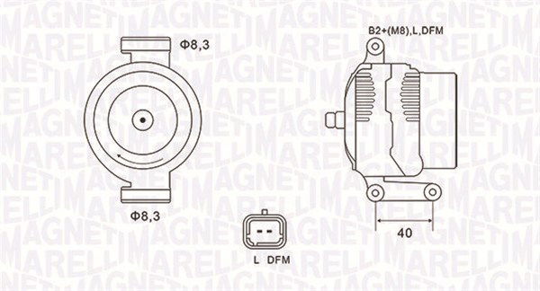 Generator Magneti Marelli 063731470010 von Magneti Marelli