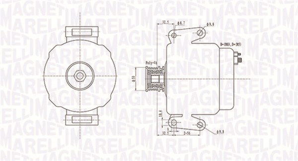 Generator Magneti Marelli 063731481010 von Magneti Marelli